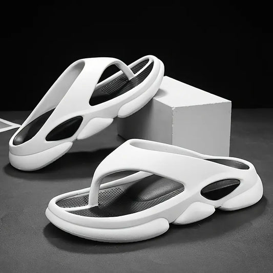 Men'S Summer Cut-Out Slide Sandals Minimalist Slippers