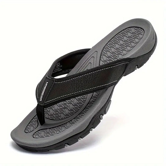 Vintage Fashion Outdoor Men'S Plus Size Round Toe Casual Slides